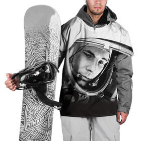Накидка на куртку 3D с принтом Гагарин 1 в Новосибирске, 100% полиэстер |  | Тематика изображения на принте: гагарин | космос | космос наш | поехали | ретро | ссср | юрий гагарин