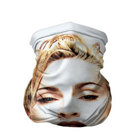 Бандана-труба 3D с принтом Мадонна 3 в Новосибирске, 100% полиэстер, ткань с особыми свойствами — Activecool | плотность 150‒180 г/м2; хорошо тянется, но сохраняет форму | madonna | мадонна | музыка