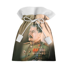 Подарочный 3D мешок с принтом Сталин 1 в Новосибирске, 100% полиэстер | Размер: 29*39 см | знаменитости | иосиф сталин | ретро | ссср