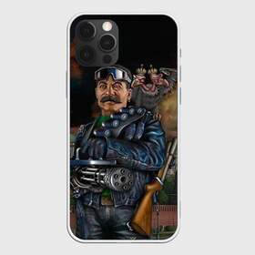 Чехол для iPhone 12 Pro Max с принтом Сталин 3 в Новосибирске, Силикон |  | Тематика изображения на принте: знаменитости | иосиф сталин | ретро | ссср