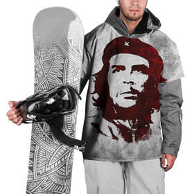 Накидка на куртку 3D с принтом Че Гевара 1 в Новосибирске, 100% полиэстер |  | ernesto che guevara | куба | революционер | революция | ретро | эрнесто че гевара