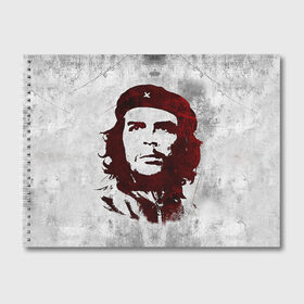 Альбом для рисования с принтом Че Гевара 1 в Новосибирске, 100% бумага
 | матовая бумага, плотность 200 мг. | ernesto che guevara | куба | революционер | революция | ретро | эрнесто че гевара