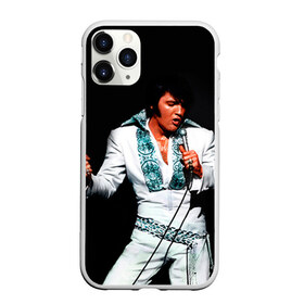 Чехол для iPhone 11 Pro матовый с принтом Элвис 3 в Новосибирске, Силикон |  | Тематика изображения на принте: elvis presley | rock n roll | музыка | ретро | рок н ролл | элвис пресли