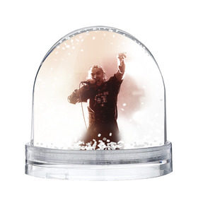 Снежный шар с принтом Горшок в Новосибирске, Пластик | Изображение внутри шара печатается на глянцевой фотобумаге с двух сторон | король и шут