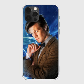 Чехол для iPhone 12 Pro Max с принтом 11th Doctor Who в Новосибирске, Силикон |  | Тематика изображения на принте: doctor who | matt | smith | tardis | временной поток | доктор кто | мэтт | смит | тардис