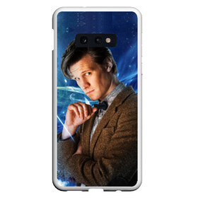 Чехол для Samsung S10E с принтом 11th Doctor Who в Новосибирске, Силикон | Область печати: задняя сторона чехла, без боковых панелей | Тематика изображения на принте: doctor who | matt | smith | tardis | временной поток | доктор кто | мэтт | смит | тардис