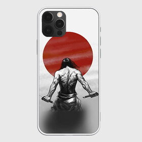 Чехол для iPhone 12 Pro Max с принтом Самурай 1 в Новосибирске, Силикон |  | Тематика изображения на принте: борьба | воин | единоборства | путь воина | самураи | самурай