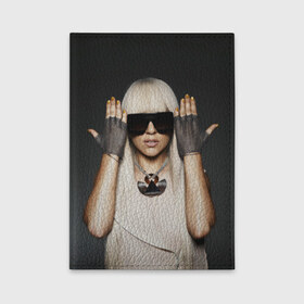 Обложка для автодокументов с принтом Lady Gaga в Новосибирске, натуральная кожа |  размер 19,9*13 см; внутри 4 больших “конверта” для документов и один маленький отдел — туда идеально встанут права | Тематика изображения на принте: lady gaga | блондинка | звезда | знаменитость | леди гаага | очки | певица | поп | эпатаж | эпатажная