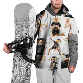 Накидка на куртку 3D с принтом Lady Gaga в Новосибирске, 100% полиэстер |  | Тематика изображения на принте: lady gaga | белая | блондинка | звезда | знаменитость | коллаж | леди гаага | невеста | палец | певица | показывает | поп | свадьба | средний | фата | черная | эпатаж | эпатажная