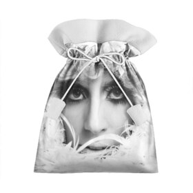 Подарочный 3D мешок с принтом Lady Gaga в Новосибирске, 100% полиэстер | Размер: 29*39 см | lady gaga | белые | блондинка | звезда | знаменитость | леди гаага | певица | перья | поп | эпатаж | эпатажная