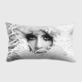 Подушка 3D антистресс с принтом Lady Gaga в Новосибирске, наволочка — 100% полиэстер, наполнитель — вспененный полистирол | состоит из подушки и наволочки на молнии | lady gaga | белые | блондинка | звезда | знаменитость | леди гаага | певица | перья | поп | эпатаж | эпатажная