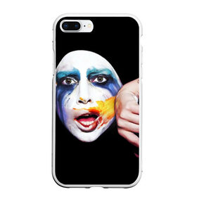 Чехол для iPhone 7Plus/8 Plus матовый с принтом Lady Gaga в Новосибирске, Силикон | Область печати: задняя сторона чехла, без боковых панелей | Тематика изображения на принте: lady gaga | взгляд | звезда | знаменитость | леди гаага | певица | поп | портрет | эпатаж | эпатажная
