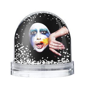 Снежный шар с принтом Lady Gaga в Новосибирске, Пластик | Изображение внутри шара печатается на глянцевой фотобумаге с двух сторон | lady gaga | взгляд | звезда | знаменитость | леди гаага | певица | поп | портрет | эпатаж | эпатажная