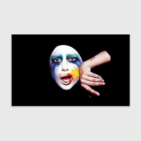 Бумага для упаковки 3D с принтом Lady Gaga в Новосибирске, пластик и полированная сталь | круглая форма, металлическое крепление в виде кольца | lady gaga | взгляд | звезда | знаменитость | леди гаага | певица | поп | портрет | эпатаж | эпатажная