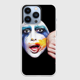 Чехол для iPhone 13 Pro с принтом Lady Gaga в Новосибирске,  |  | lady gaga | взгляд | звезда | знаменитость | леди гаага | певица | поп | портрет | эпатаж | эпатажная
