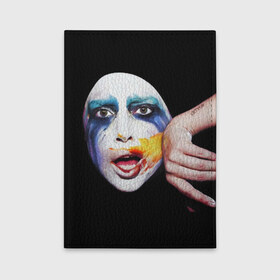 Обложка для автодокументов с принтом Lady Gaga в Новосибирске, натуральная кожа |  размер 19,9*13 см; внутри 4 больших “конверта” для документов и один маленький отдел — туда идеально встанут права | lady gaga | взгляд | звезда | знаменитость | леди гаага | певица | поп | портрет | эпатаж | эпатажная