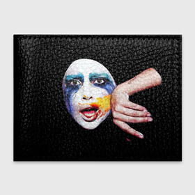 Обложка для студенческого билета с принтом Lady Gaga в Новосибирске, натуральная кожа | Размер: 11*8 см; Печать на всей внешней стороне | Тематика изображения на принте: lady gaga | взгляд | звезда | знаменитость | леди гаага | певица | поп | портрет | эпатаж | эпатажная