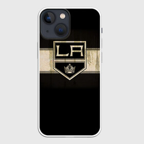 Чехол для iPhone 13 mini с принтом Лос Анджелес Кингз в Новосибирске,  |  | nhl | лос анджелес кингз | нхл | хоккеист | хоккей