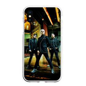 Чехол для iPhone XS Max матовый с принтом My chemical romance в Новосибирске, Силикон | Область печати: задняя сторона чехла, без боковых панелей | anthony | black parade | bob bryar | famous last words | frank | gerard | james dewees | matt pelissier | mikey | my chemical romance | ray toro | sing | way | айеро | боб | брайар | деуис | джеймс | джерард уэй | майки | мэтт | пелишьер | рэй | торо | уэ