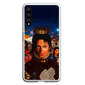 Чехол для Honor 20 с принтом Michael Jackson в Новосибирске, Силикон | Область печати: задняя сторона чехла, без боковых панелей | майкл джексон