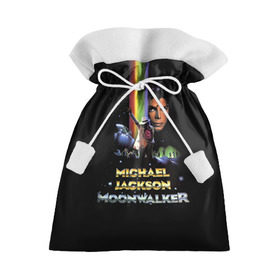 Подарочный 3D мешок с принтом Michael Jackson в Новосибирске, 100% полиэстер | Размер: 29*39 см | Тематика изображения на принте: майкл джексон