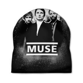 Шапка 3D с принтом Muse в Новосибирске, 100% полиэстер | универсальный размер, печать по всей поверхности изделия | heavy | metal | muse | rock | trash | альтернатива | метал | рок | хеви