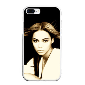 Чехол для iPhone 7Plus/8 Plus матовый с принтом Beyonce в Новосибирске, Силикон | Область печати: задняя сторона чехла, без боковых панелей | beyonce | бейонсе | музыка
