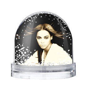 Снежный шар с принтом Beyonce в Новосибирске, Пластик | Изображение внутри шара печатается на глянцевой фотобумаге с двух сторон | beyonce | бейонсе | музыка