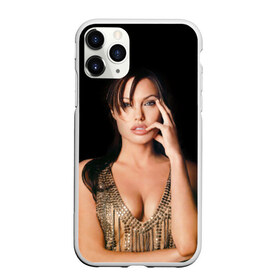 Чехол для iPhone 11 Pro матовый с принтом Анжелина Джоли в Новосибирске, Силикон |  | angelina jolie | американская актриса | анжелина джоли | режиссёр | фотомодель | ценарист