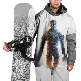 Накидка на куртку 3D с принтом Isaac Clark в Новосибирске, 100% полиэстер |  | dead | horror | isaac clark | space | игра | космос