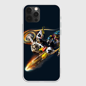 Чехол для iPhone 12 Pro Max с принтом Motorcycle Racing в Новосибирске, Силикон |  | motocross | motorcycle racing | мотоцикл