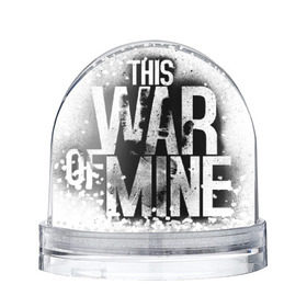 Снежный шар с принтом This War Of Mine в Новосибирске, Пластик | Изображение внутри шара печатается на глянцевой фотобумаге с двух сторон | 