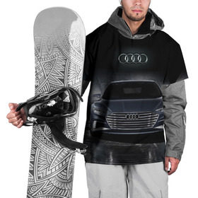 Накидка на куртку 3D с принтом Audi в Новосибирске, 100% полиэстер |  | Тематика изображения на принте: audi | car | ауди | машина
