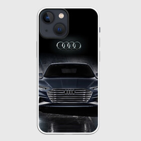 Чехол для iPhone 13 mini с принтом Audi в Новосибирске,  |  | audi | car | ауди | машина