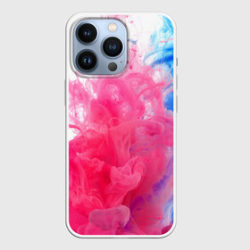 Чехол для iPhone 13 Pro с принтом Взрыв красок в Новосибирске,  |  | Тематика изображения на принте: краски | розовый | яркий