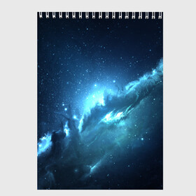 Скетчбук с принтом Atlantis Nebula в Новосибирске, 100% бумага
 | 48 листов, плотность листов — 100 г/м2, плотность картонной обложки — 250 г/м2. Листы скреплены сверху удобной пружинной спиралью | вселенная | галактика | звезда | космос | небеса