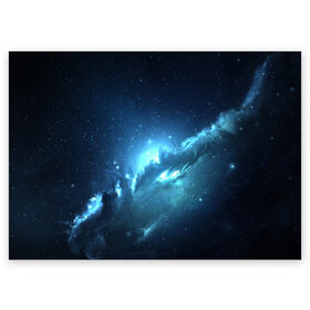 Поздравительная открытка с принтом Atlantis Nebula в Новосибирске, 100% бумага | плотность бумаги 280 г/м2, матовая, на обратной стороне линовка и место для марки
 | Тематика изображения на принте: вселенная | галактика | звезда | космос | небеса