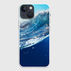 Чехол для iPhone 13 mini с принтом Стихия воды в Новосибирске,  |  | вода | волна | жидкость | море | океан | стихия