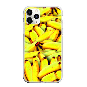 Чехол для iPhone 11 Pro матовый с принтом Банана в Новосибирске, Силикон |  | Тематика изображения на принте: бананы | еда | желтые | популярные | прикольные | фрукты