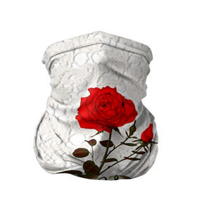 Бандана-труба 3D с принтом Самая лучшая тетя в Новосибирске, 100% полиэстер, ткань с особыми свойствами — Activecool | плотность 150‒180 г/м2; хорошо тянется, но сохраняет форму | 8 марта | лучшая | подарок | роза | самая | тетя