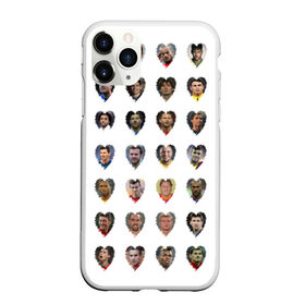 Чехол для iPhone 11 Pro Max матовый с принтом Величайшие футболисты в Новосибирске, Силикон |  | великие | звёзды | знаменитости | игроки | легендарные | лучшие | самые крутые | футбол | футболисты | элита