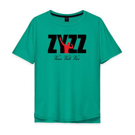Мужская футболка хлопок Oversize с принтом Zyzz в Новосибирске, 100% хлопок | свободный крой, круглый ворот, “спинка” длиннее передней части | Тематика изображения на принте: bodybuilding | zyzz | бодибилдинг | зиз | качок | мышцы