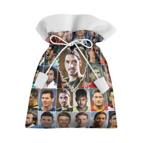 Подарочный 3D мешок с принтом Златан Ибрагимович - лучший в Новосибирске, 100% полиэстер | Размер: 29*39 см | zlatan ibrahimovic | златан ибрагимович | лучшие футболисты | любимый игрок | мой любимец | самый крутой | сердце | футбол | швеция | я люблю