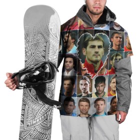 Накидка на куртку 3D с принтом Икер Касильяс - лучший в Новосибирске, 100% полиэстер |  | Тематика изображения на принте: iker casillas | вратарь | икер касильяс | испания | лучшие футболисты | любимый игрок | мой любимец | самый крутой | сердце | футбол | я люблю