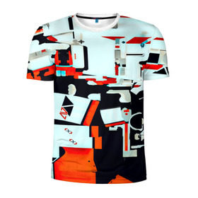 Мужская футболка 3D спортивная с принтом Assimov в Новосибирске, 100% полиэстер с улучшенными характеристиками | приталенный силуэт, круглая горловина, широкие плечи, сужается к линии бедра | Тематика изображения на принте: contra | counter strike | game | игры | прикольные