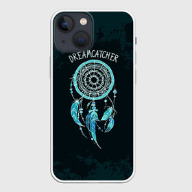 Чехол для iPhone 13 mini с принтом Dreamcatcher в Новосибирске,  |  | перо