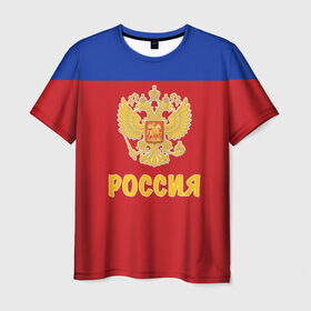 Мужская футболка 3D с принтом Сборная России по Хоккею в Новосибирске, 100% полиэфир | прямой крой, круглый вырез горловины, длина до линии бедер | Тематика изображения на принте: russia | красная машина | россия | хоккей