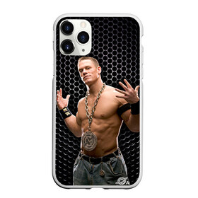 Чехол для iPhone 11 Pro матовый с принтом John Cena в Новосибирске, Силикон |  | Тематика изображения на принте: john cena | wwe чемпион | джон сина