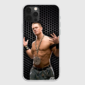 Чехол для iPhone 12 Pro с принтом John Cena в Новосибирске, силикон | область печати: задняя сторона чехла, без боковых панелей | john cena | wwe чемпион | джон сина