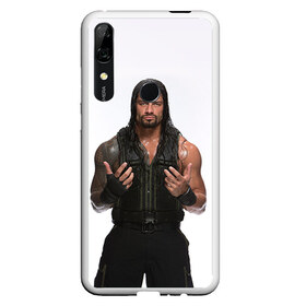 Чехол для Honor P Smart Z с принтом Roman Reigns в Новосибирске, Силикон | Область печати: задняя сторона чехла, без боковых панелей | Тематика изображения на принте: roman reigns | wwe | роман рейнс